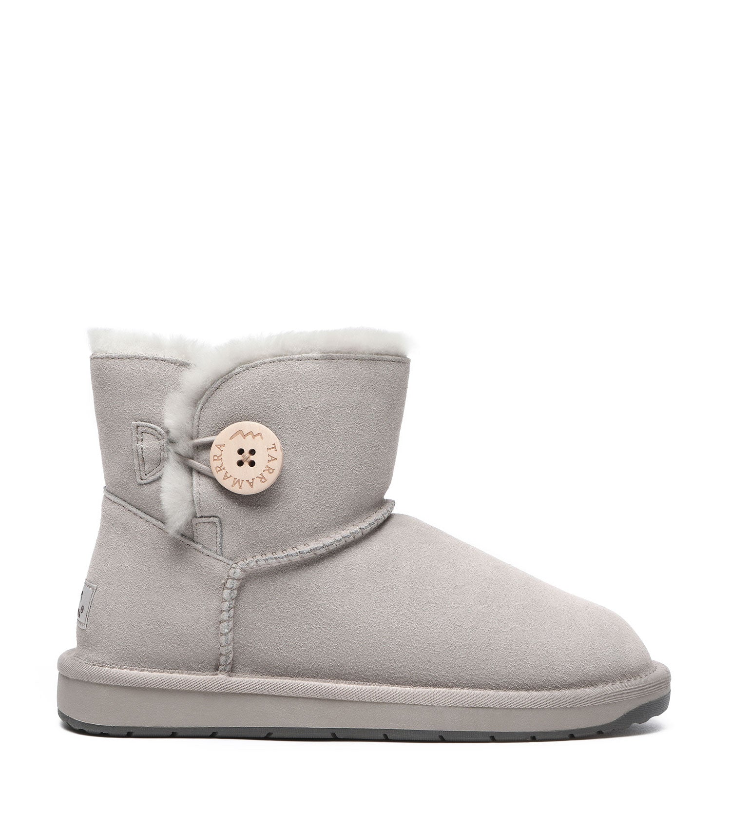 TARRAMARRA UGG Sheepskin Wool Mini Button Plus-Boots-PEROZ Accessories
