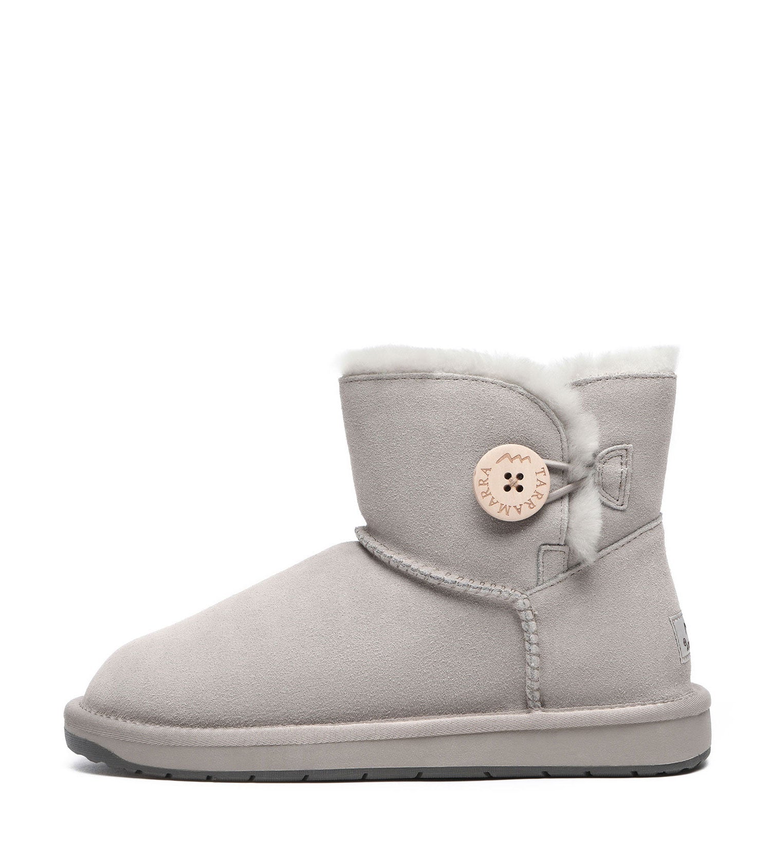 TARRAMARRA UGG Sheepskin Wool Mini Button Plus-Boots-PEROZ Accessories