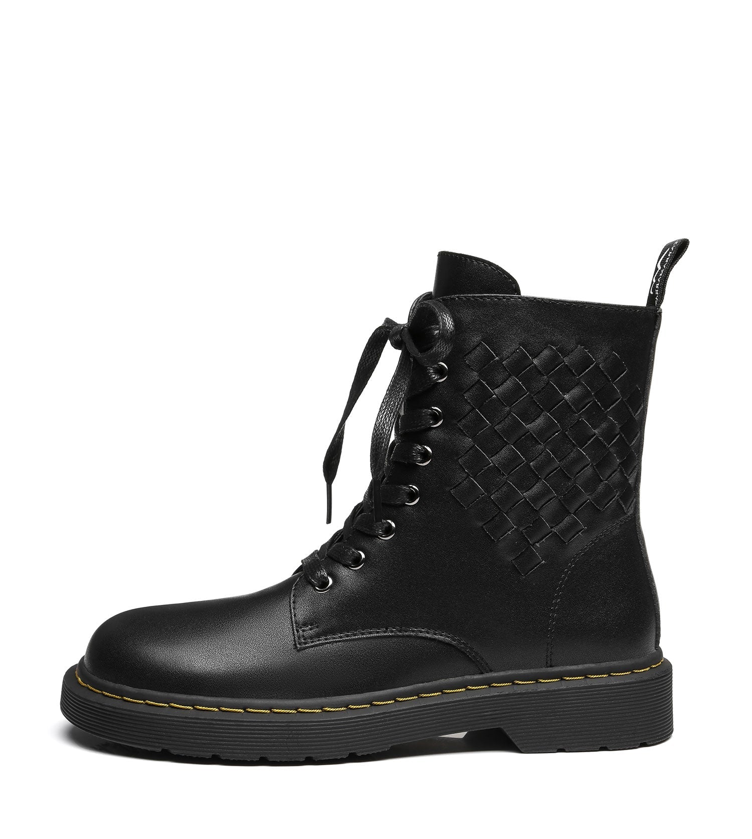 TARRAMARRA Tessa Women Chunky Leather Boots High Top Lace Up-Boots-PEROZ Accessories