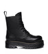 TARRAMARRA Loretta Chunky Black Lace up Classic Ankle Boots-Boots-PEROZ Accessories
