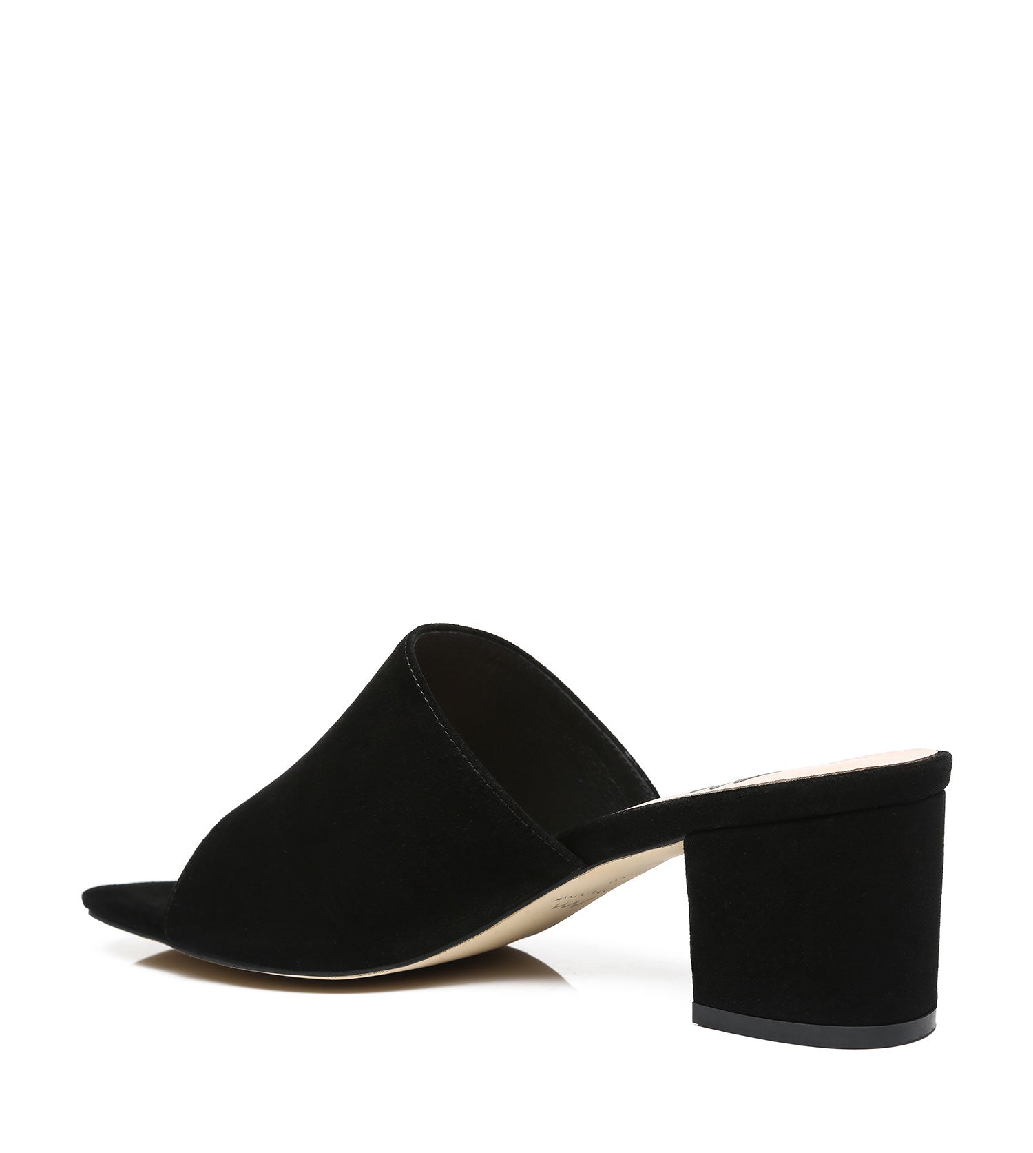 TARRAMARRA Suede Block Heel Mule Women Tilda-Heels-PEROZ Accessories
