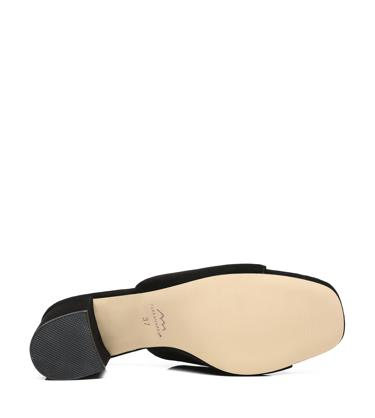 TARRAMARRA Suede Block Heel Mule Women Tilda-Heels-PEROZ Accessories