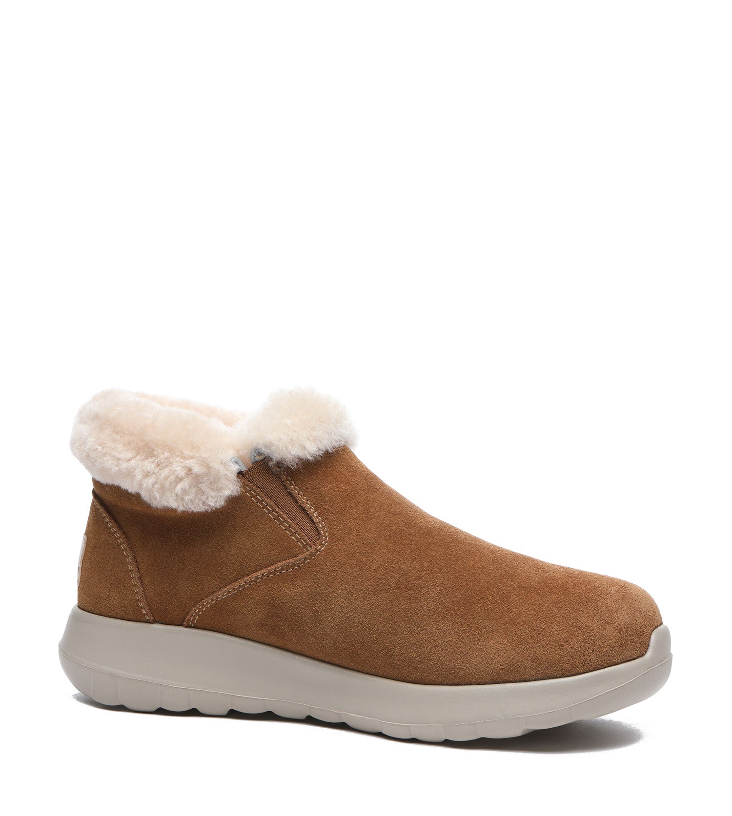 TARRAMARRA Sheepskin Wool Ankle Slipper Women UGG Tana-Slippers-PEROZ Accessories