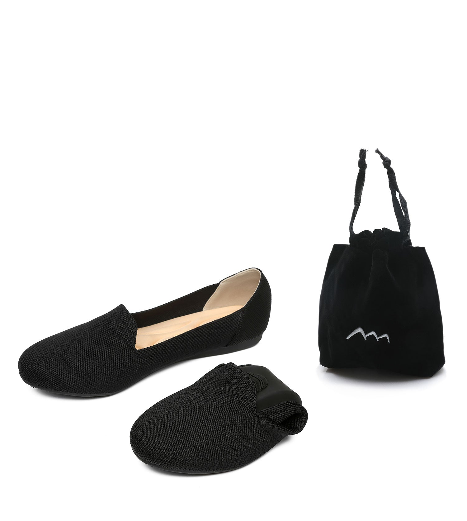 TARRAMARRA Foldable Ballet Flat Loafers Women Trisha-Loafers & Moccasins-PEROZ Accessories