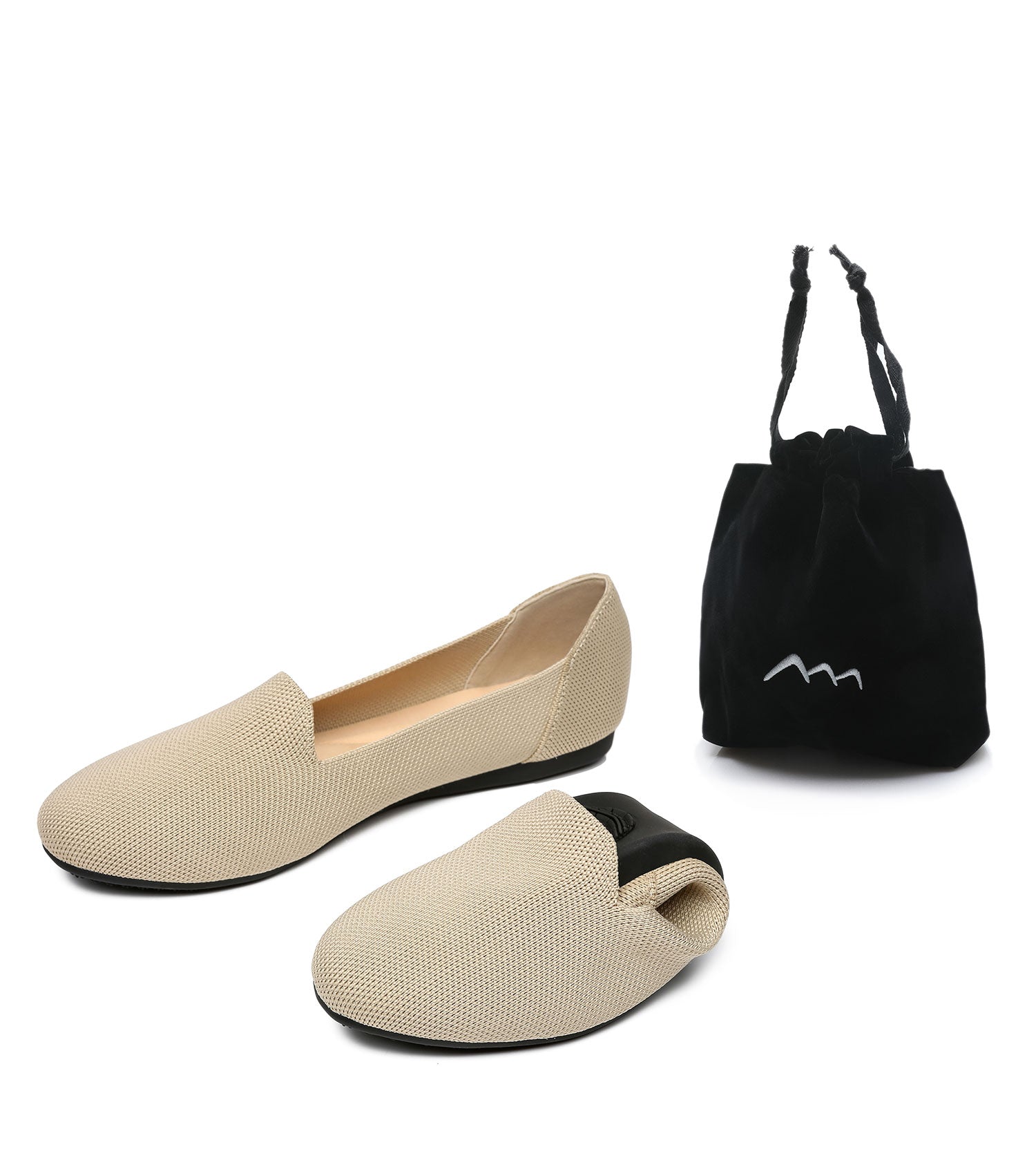 TARRAMARRA Foldable Ballet Flat Loafers Women Trisha-Loafers & Moccasins-PEROZ Accessories
