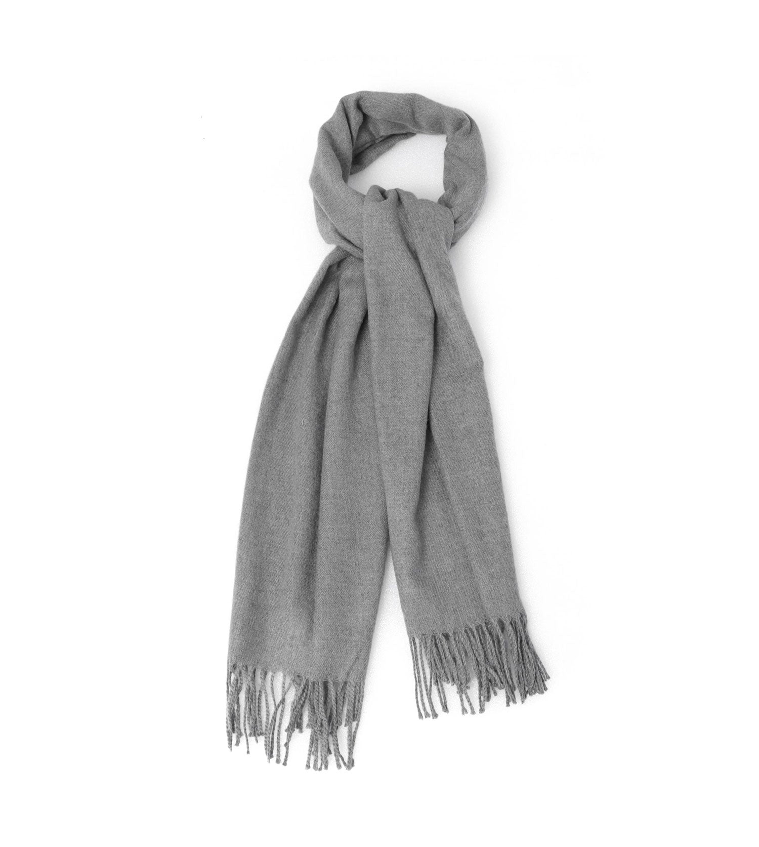 TARRAMARRA 4 Colors Wool Blend Nonnie Plain Scarf-Scarves-PEROZ Accessories