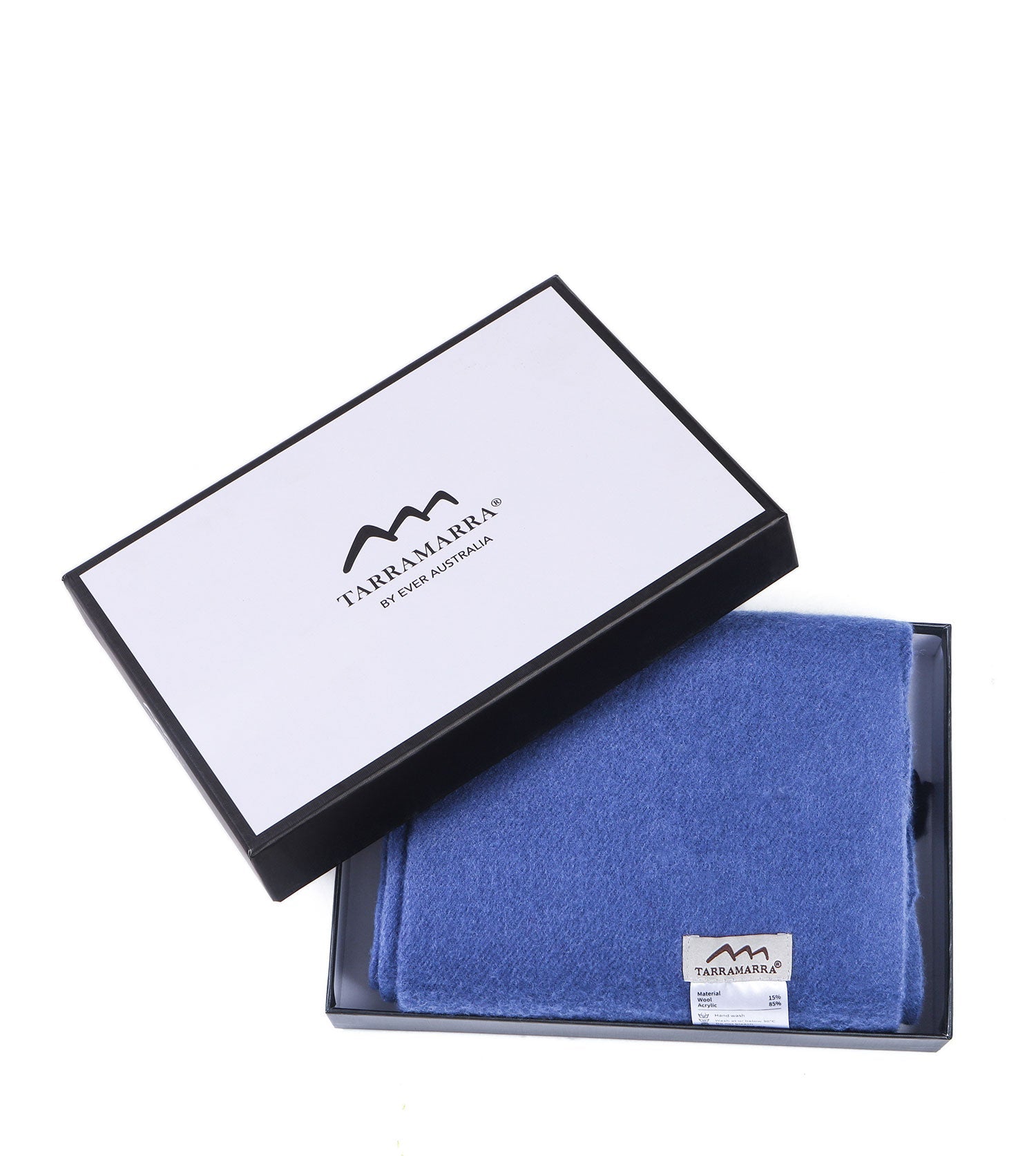 TARRAMARRA 4 Colors Wool Blend Nonnie Plain Scarf-Scarves-PEROZ Accessories