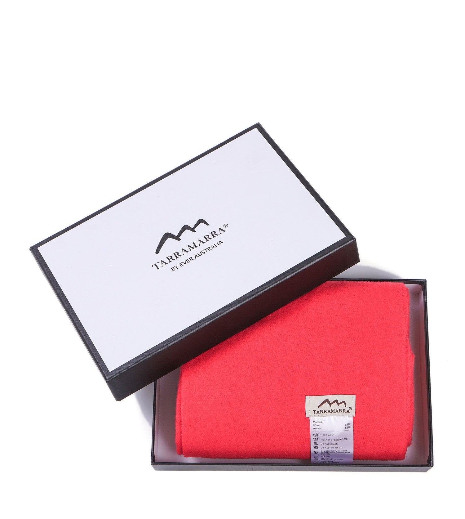 TARRAMARRA 4 Colors Wool Blend Nonnie Plain Scarf-Scarves-PEROZ Accessories