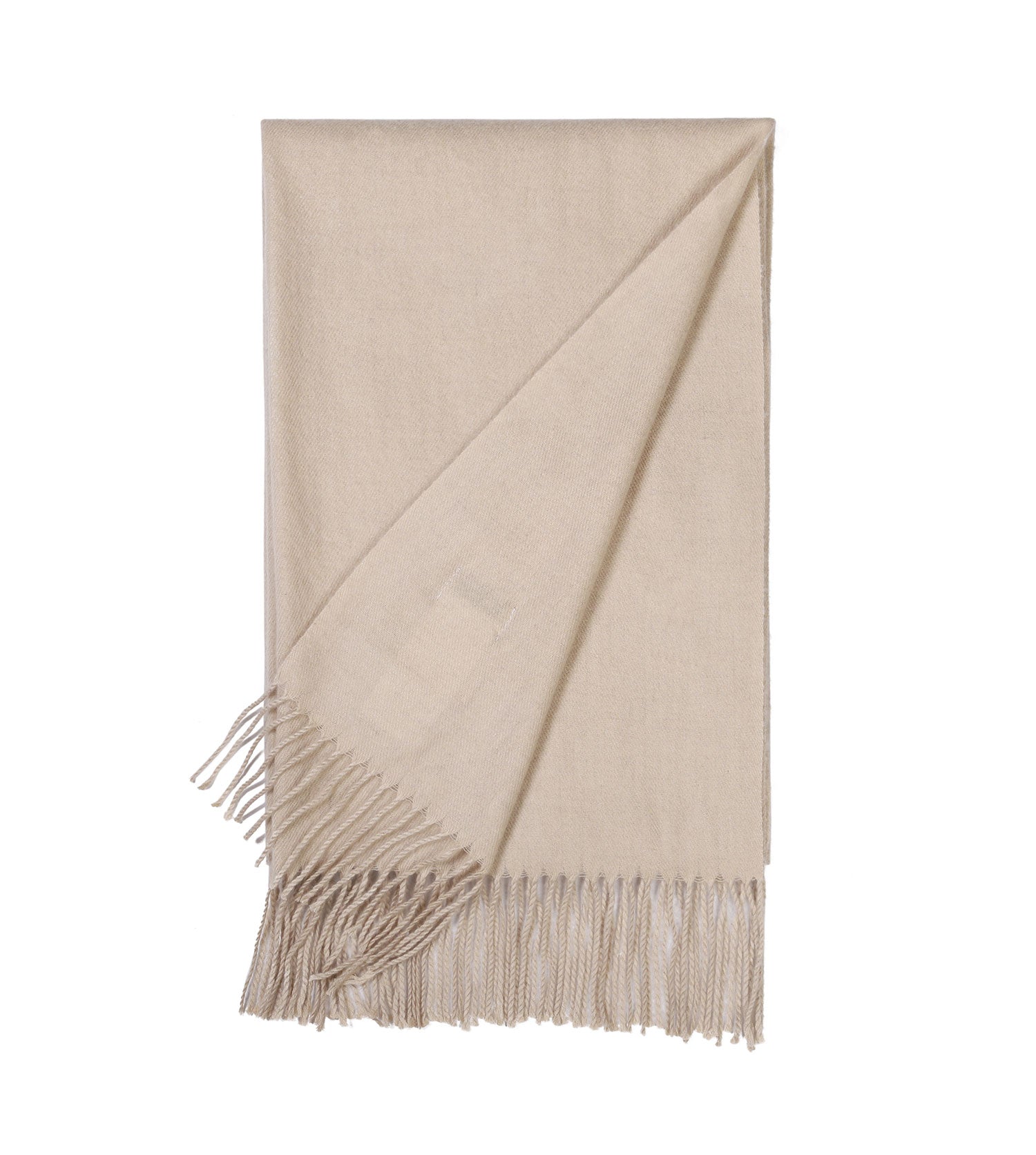 TARRAMARRA 4 Colors Wool Blend Nonnie Plain Scarf-Scarves-PEROZ Accessories