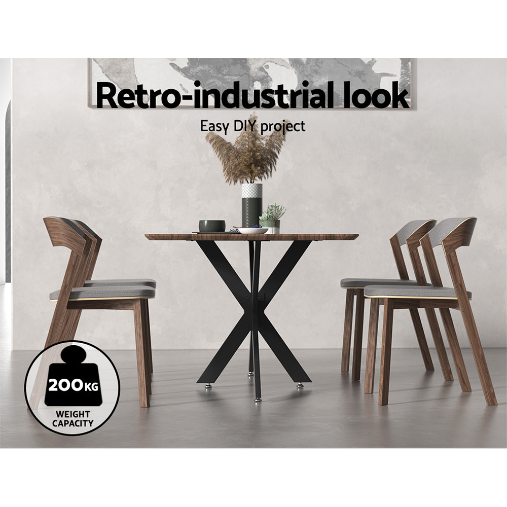 Artiss Starburst Table Legs Coffee Dining Table Legs DIY Metal Leg 120X68cm-Furniture > Living Room-PEROZ Accessories