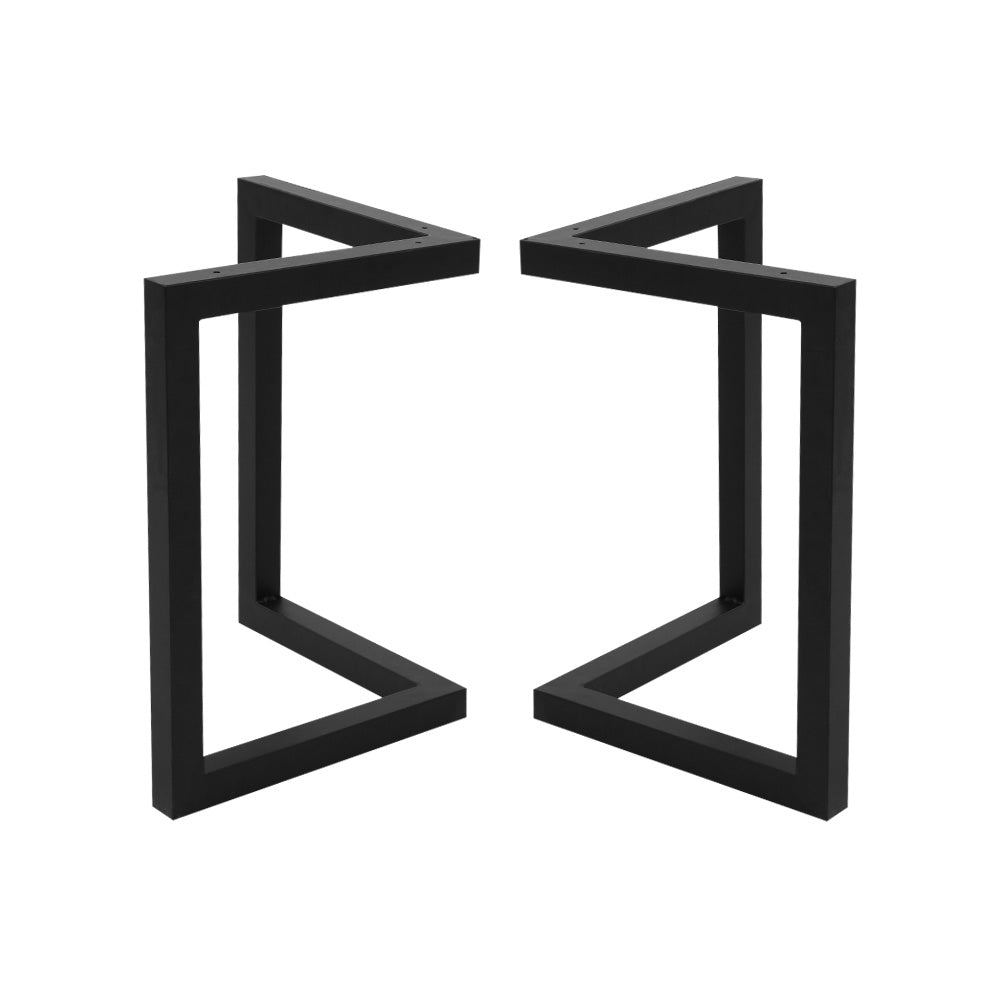 Artiss 2x Coffee Dining Table Legs Steel Industrial Vintage Bench Metal 71CM-Home & Garden > DIY - Peroz Australia - Image - 3