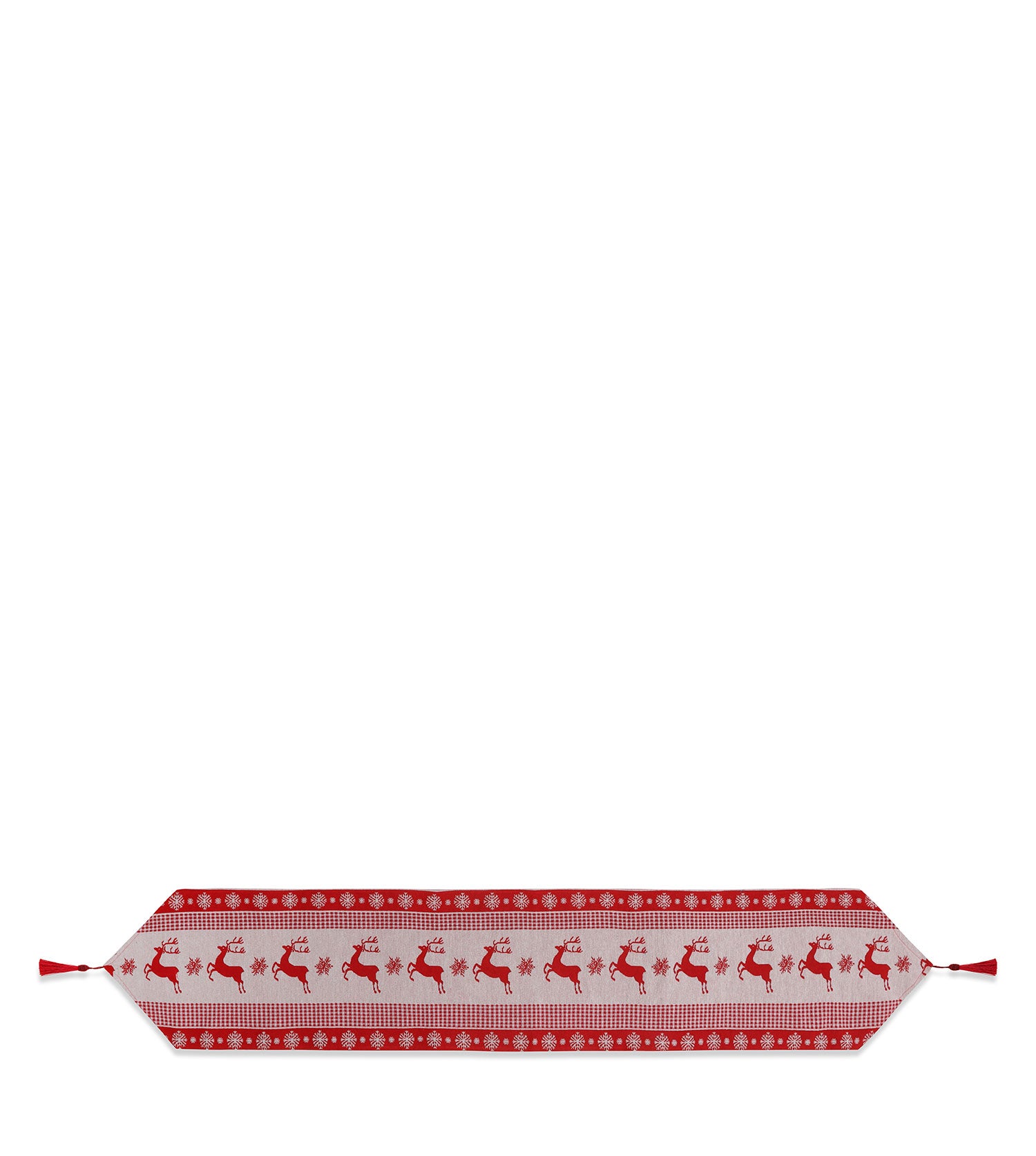 TARRAMARRA Christmas Deer amd Snowflake Table Runner  - TAZ055