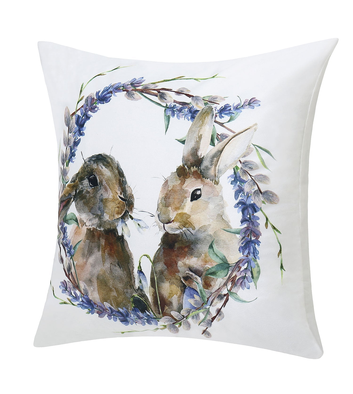 TARRAMARRA Flannel Bunny Cushion 44x44cm-Cushions-PEROZ Accessories