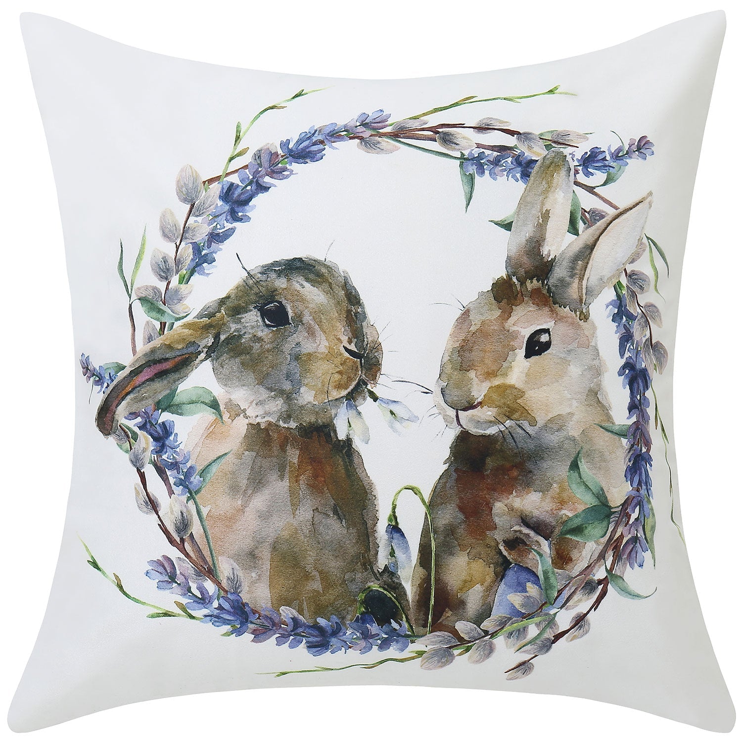 TARRAMARRA Flannel Bunny Cushion 44x44cm-Cushions-PEROZ Accessories