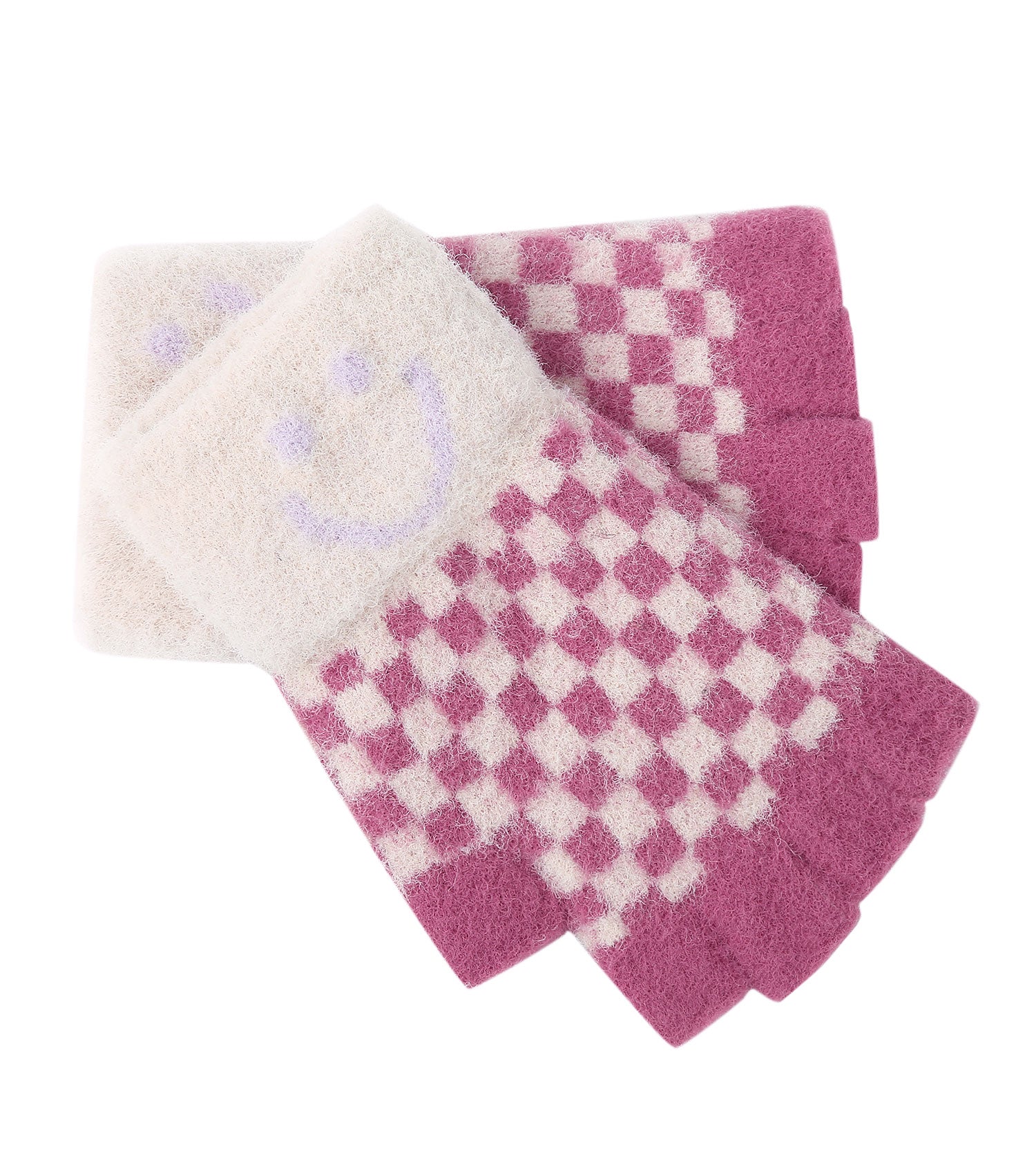 TARRAMARRA Kids Fingerless Ultra Plush Knit Gloves - TAZ117