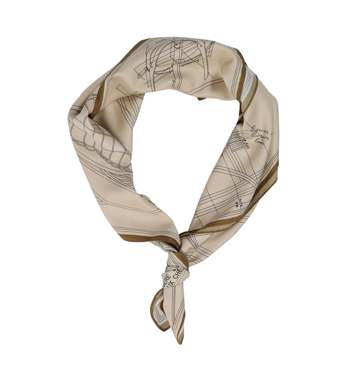 TARRAMARRA Printed Square Rayon Silk Scarf Multiple Patterns And Colours-Scarves-PEROZ Accessories