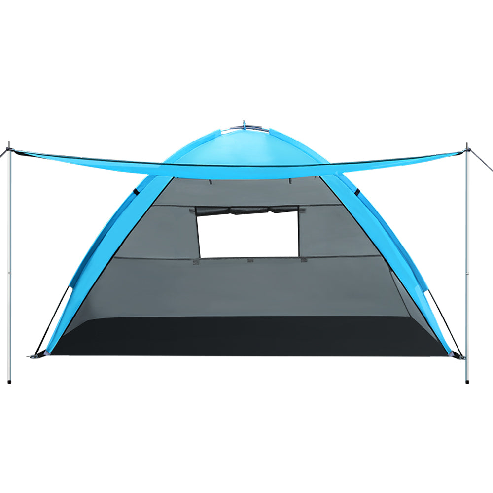 Weisshorn Camping Tent Beach Tents Hiking Sun Shade Shelter Fishing 2-4 Person-Outdoor > Camping-PEROZ Accessories