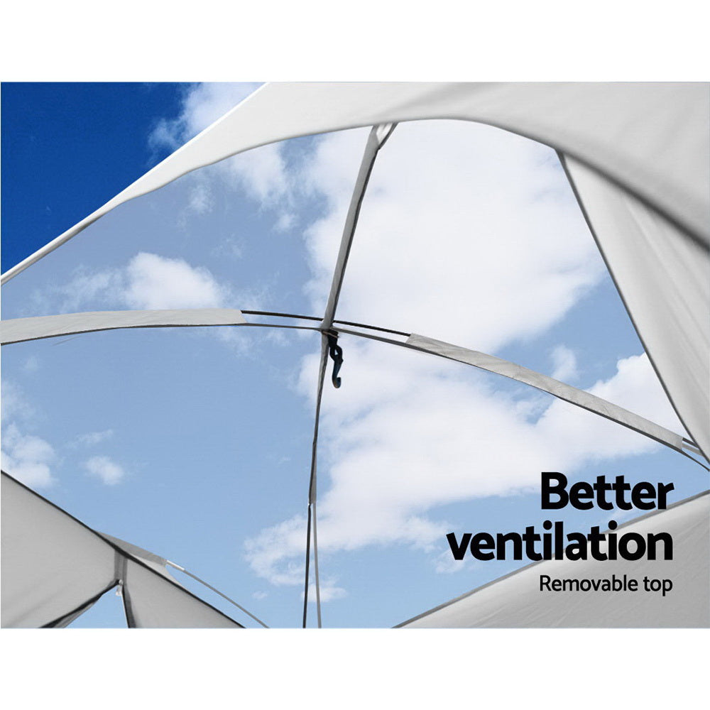 Weisshorn Shower Tent Outdoor Camping Portable Changing Room Toilet Ensuite-Outdoor > Camping-PEROZ Accessories