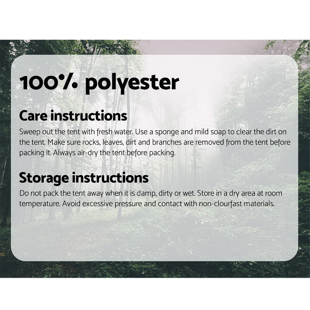 Weisshorn Shower Tent Outdoor Camping Portable Changing Room Toilet Ensuite-Outdoor > Camping-PEROZ Accessories