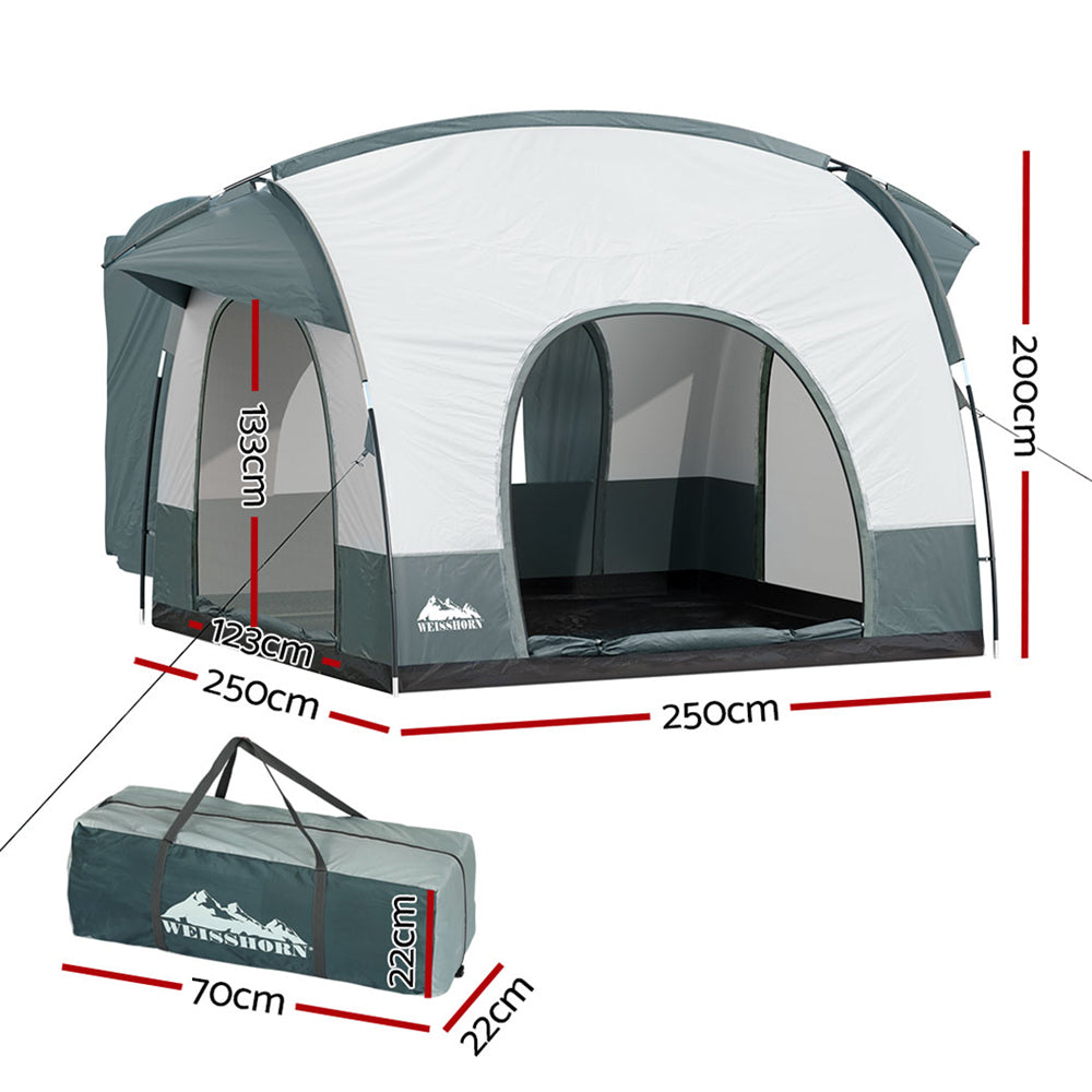 Weisshorn Camping Tent Car SUV Rear Extension Canopy Portable Outdoor Family 4WD-Outdoor > Camping-PEROZ Accessories