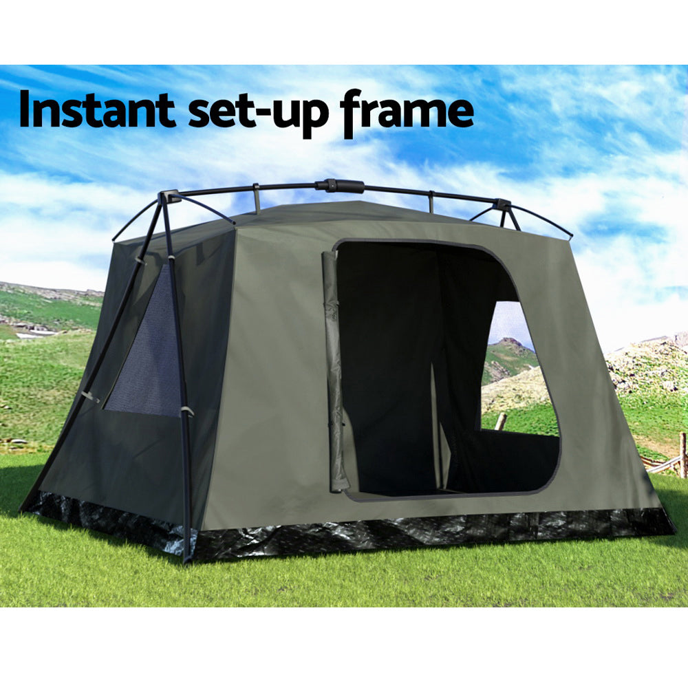 Weisshorn Camping Tent Instant Up 2-3 Person Tents Outdoor Hiking Shelter-Outdoor > Camping-PEROZ Accessories