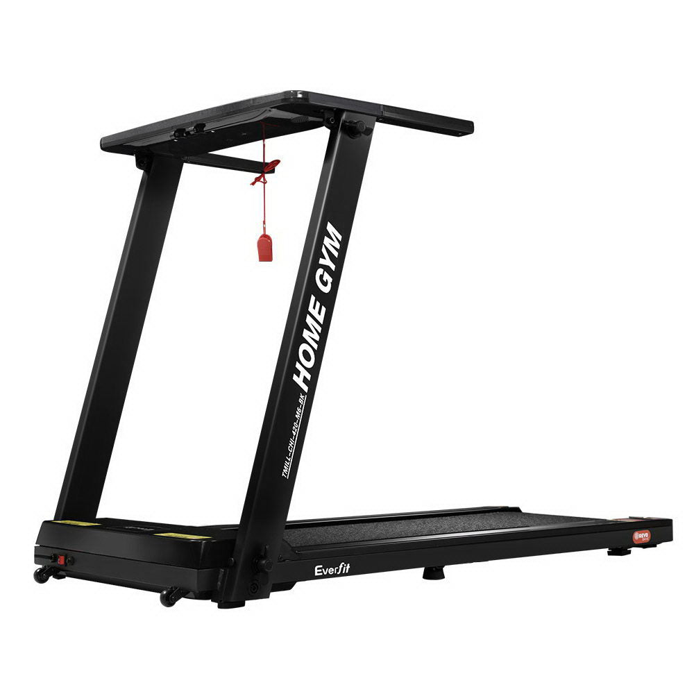 Everfit Electric Treadmill Home Gym Exercise Running Machine Fitness Equipment Compact Fully Foldable 420mm Belt Black-Sports & Fitness > Fitness Accessories-PEROZ Accessories