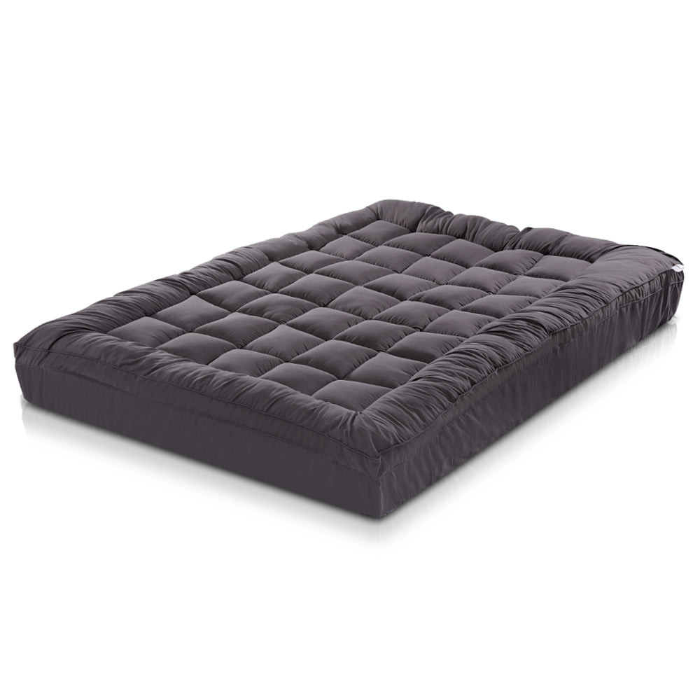 Giselle Bedding Mattress Topper Pillowtop Bamboo Charcoal Double-Home &amp; Garden &gt; Bedding-PEROZ Accessories
