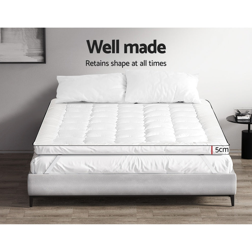 Giselle Bedding Mattress Topper Pillowtop - King Single-Home & Garden > Bedding-PEROZ Accessories
