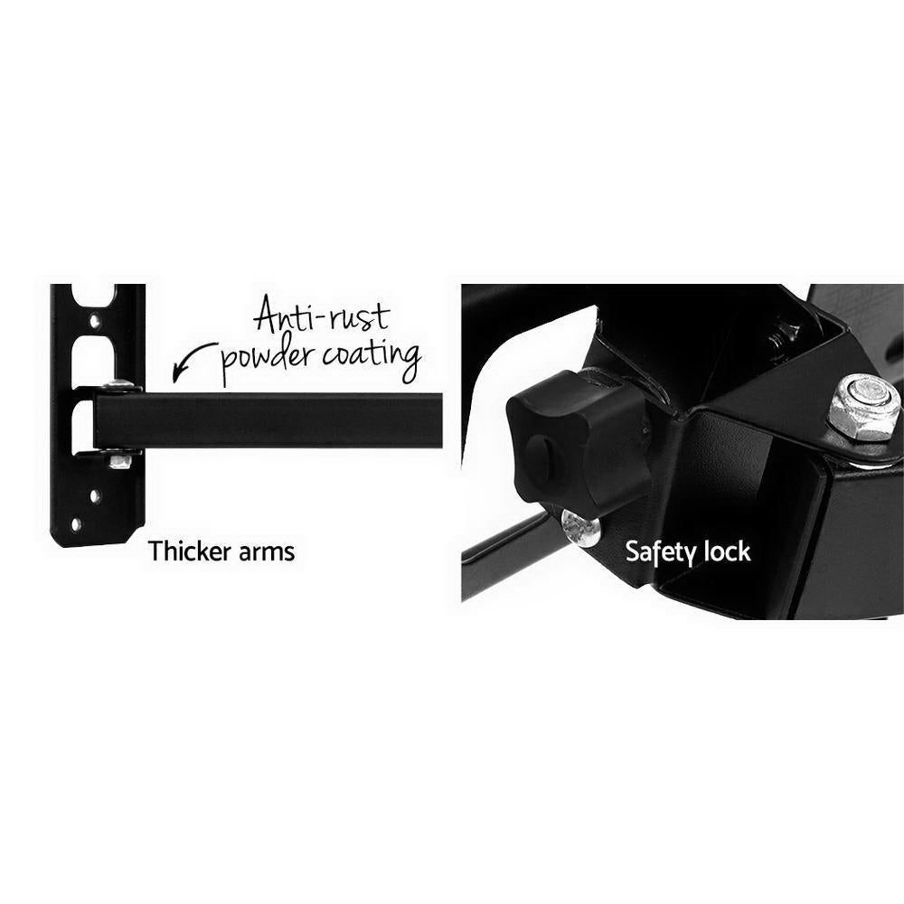 Artiss TV Wall Mount Bracket Tilt Swivel Full Motion Flat Slim LED LCD 23 inch to 55 inch-Furniture > Living Room - Peroz Australia - Image - 6
