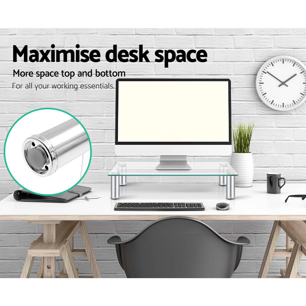 Artiss Monitor Stand Desktop Riser-Audio & Video > TV Accessories - Peroz Australia - Image - 4