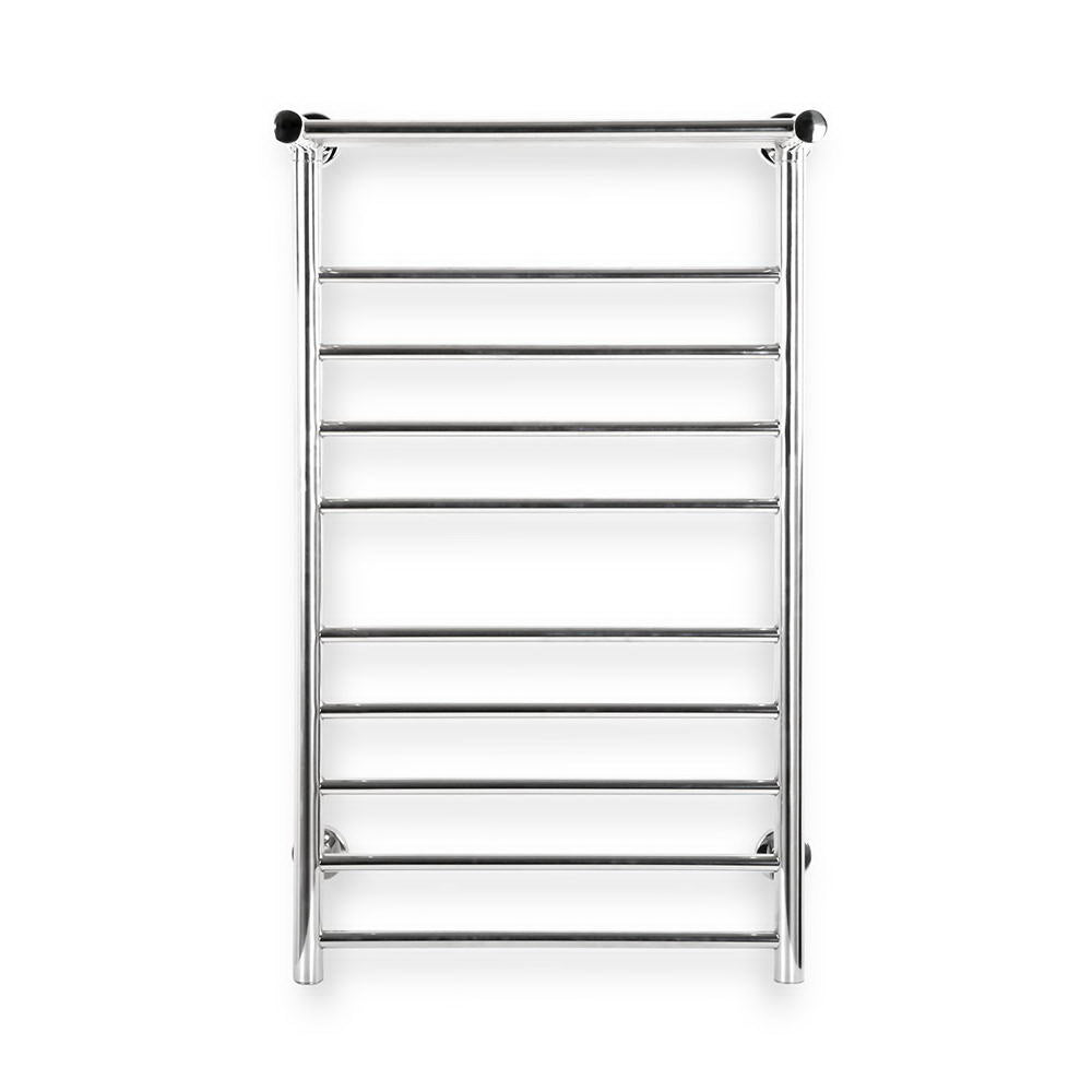 Devanti Electric Heated Towel Rail Warmer Heater Rails Rack Wall Mounted 14 Bar-Home & Garden > DIY-PEROZ Accessories