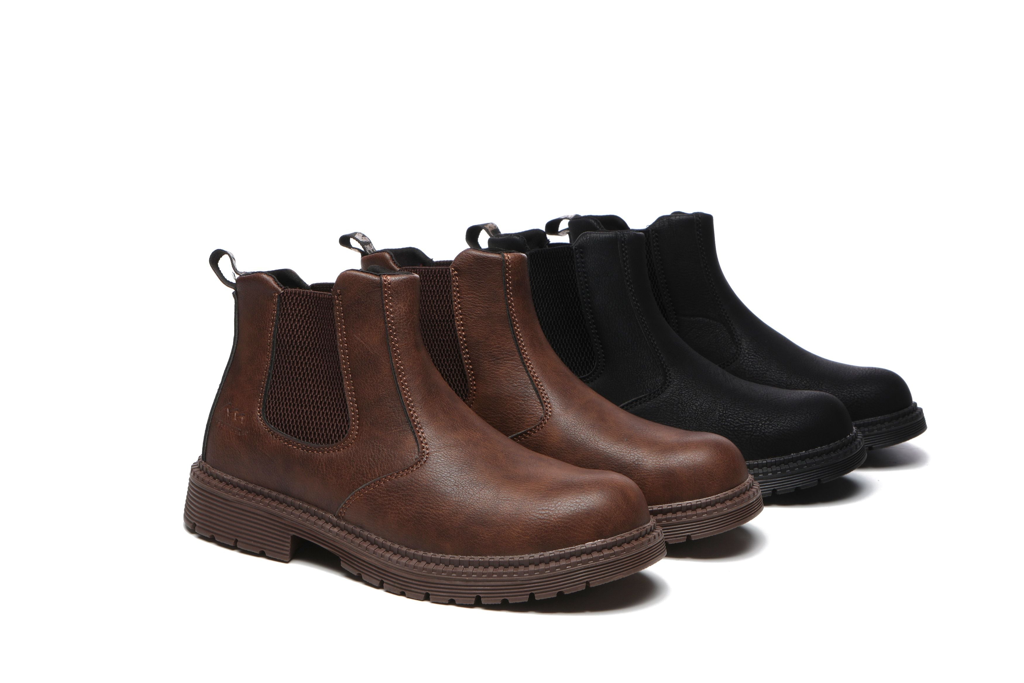 TARRAMARRA Work Safety Ankle Boots Men Jeffrey-Boots-PEROZ Accessories