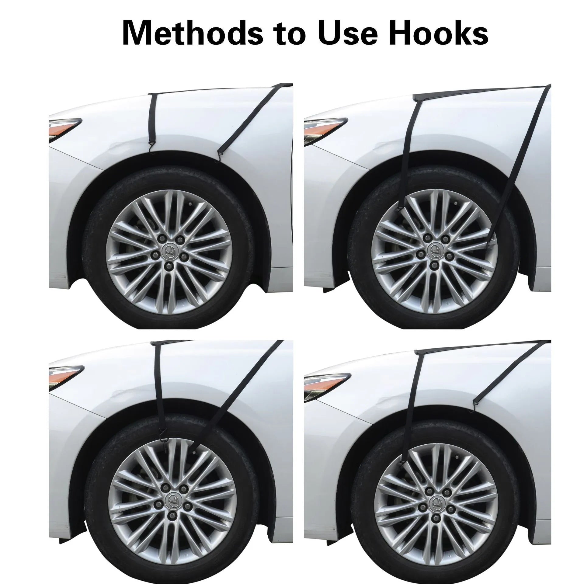 Anypack Car Front Windshield Cover Sun Shade Snow Car Cover Sunshield Dust Waterproof Protection Outdoor Exterior Protector-Car Accessories-PEROZ Accessories