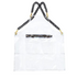 Anyhouz Salon Barber Apron Transparent 3 Pockets Fashion Cross-back Adjustable Waterproof Ideal for Hair Stylist-Aprons-PEROZ Accessories
