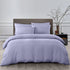 Royal Comfort 2000TC Quilt Cover Set Bamboo Cooling Hypoallergenic Breathable - King - Lilac Grey-Quilt Covers-PEROZ Accessories