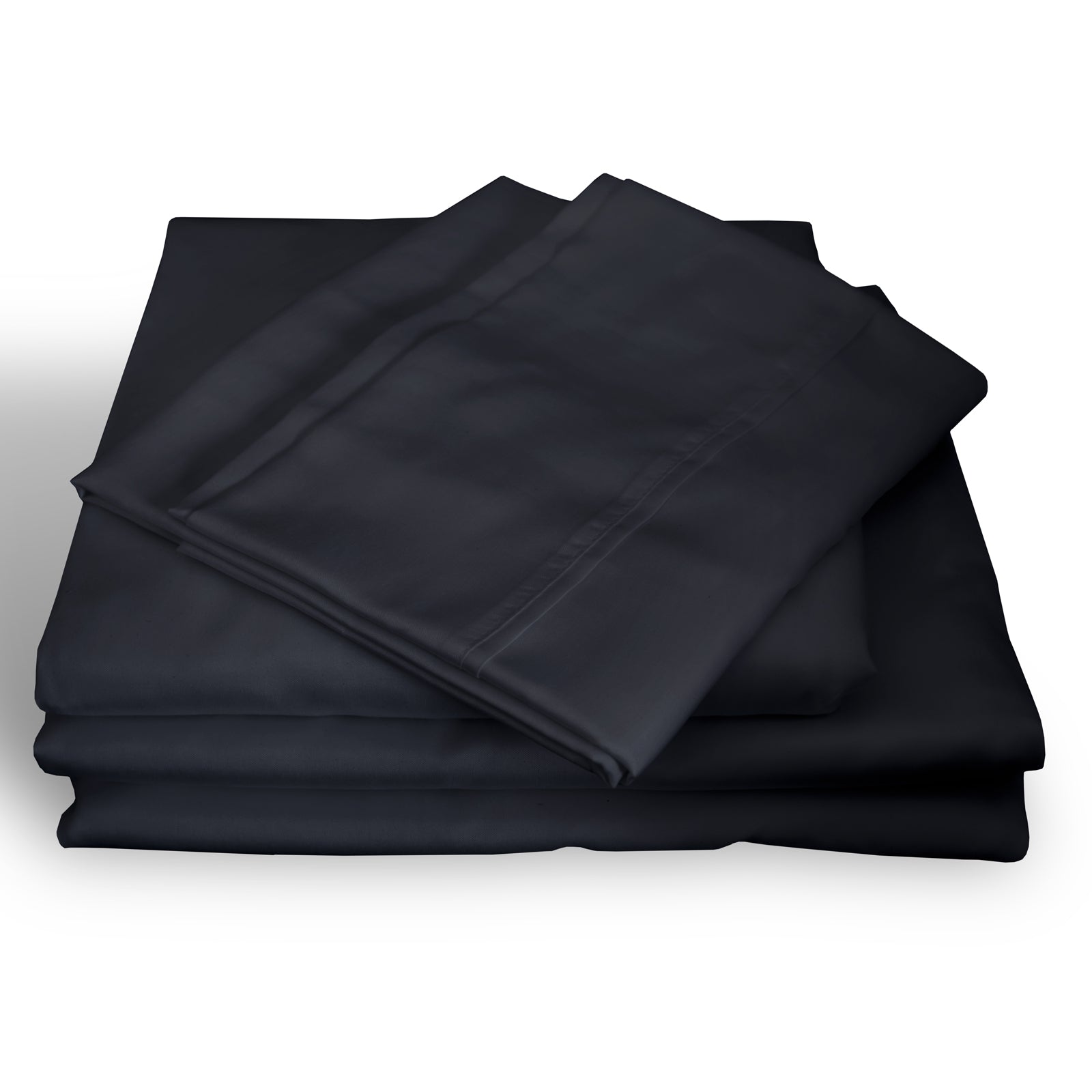 Royal Comfort 1000TC Hotel Grade Bamboo Cotton Sheets Pillowcases Set Ultrasoft - Queen - Charcoal-Bed Sheets-PEROZ Accessories