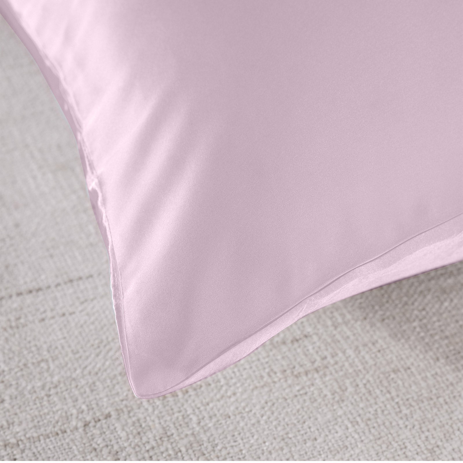 Royal Comfort Pure Silk Pillow Case 100% Mulberry Silk Hypoallergenic Pillowcase - Lilac-Pillowcases-PEROZ Accessories