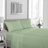 Royal Comfort 1200 Thread Count Sheet Set 4 Piece Ultra Soft Satin Weave Finish - Double - Sage Green-Bed Sheets-PEROZ Accessories