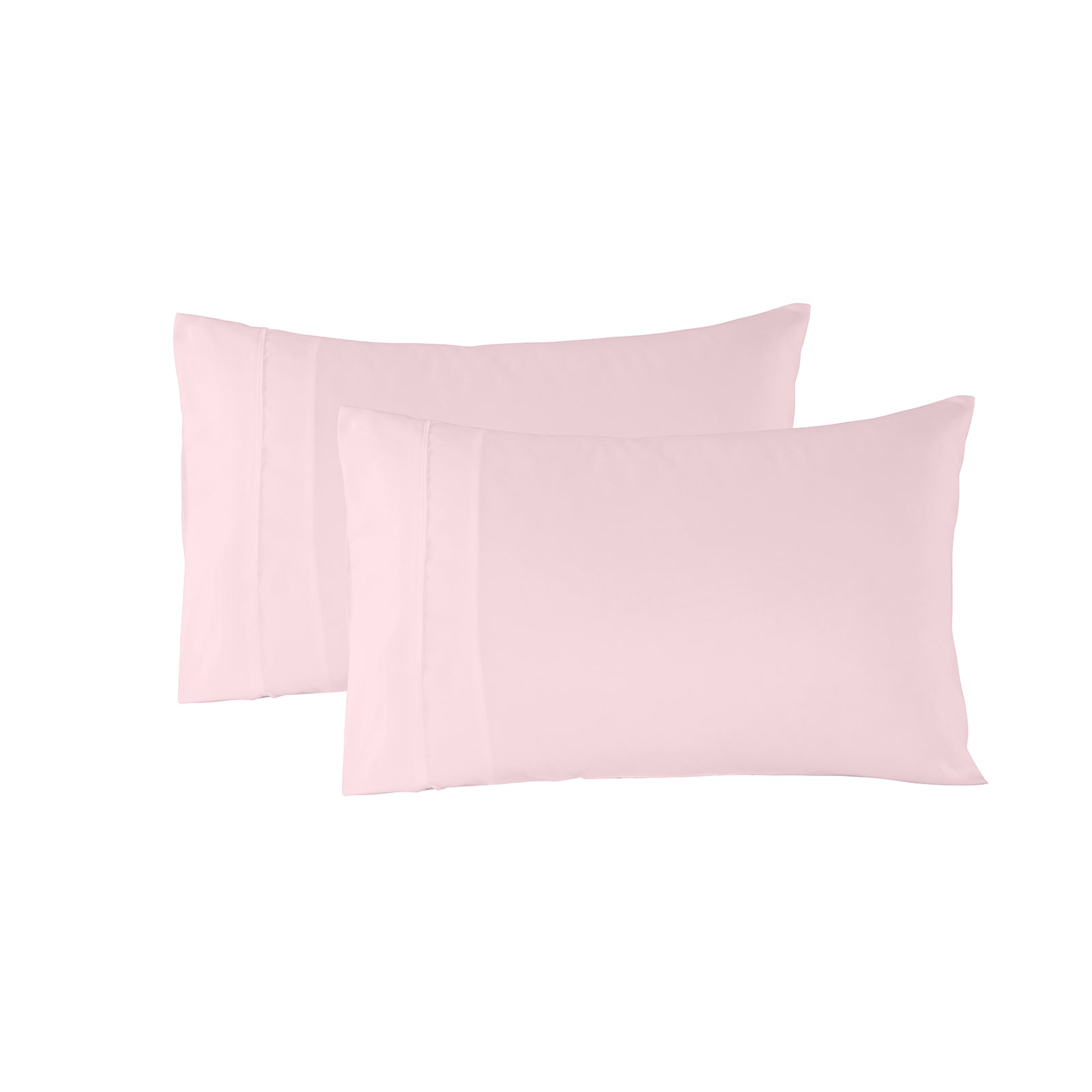 Royal Comfort 1200 Thread Count Sheet Set 4 Piece Ultra Soft Satin Weave Finish - Double - Soft Pink-Bed Sheets-PEROZ Accessories