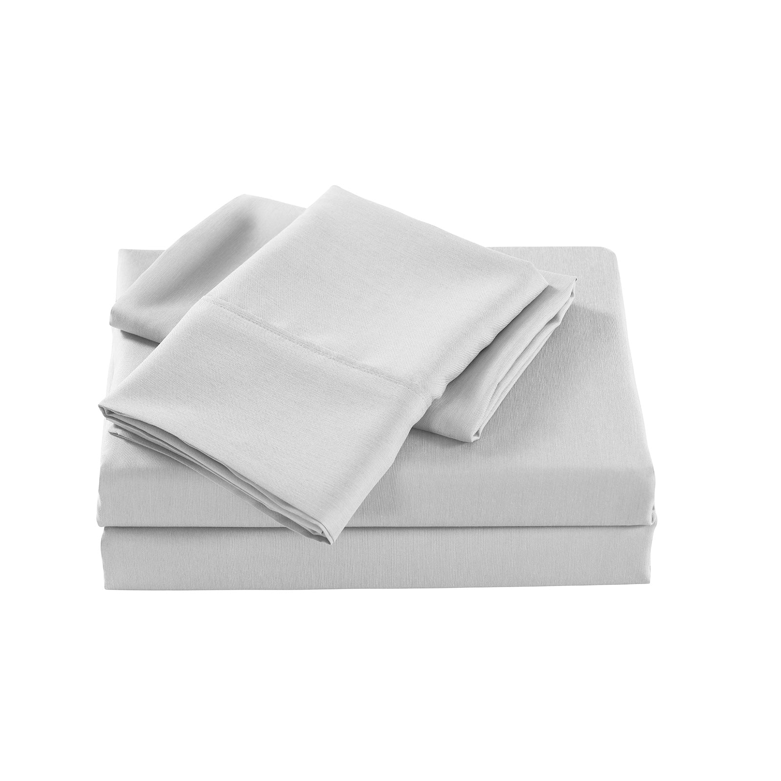 Royal Comfort 2000 Thread Count Bamboo Cooling Sheet Set Ultra Soft Bedding - Queen - Pearl Stone-Bed Sheets-PEROZ Accessories