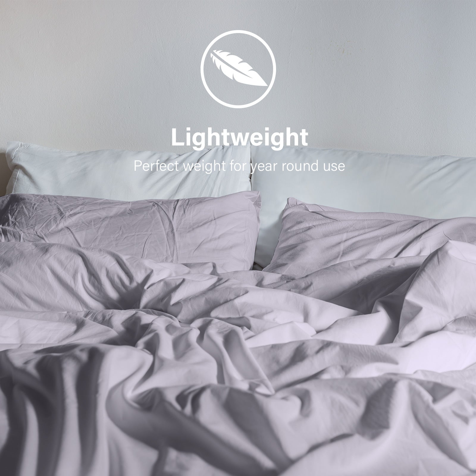 Royal Comfort Vintage Washed 100% Cotton Sheet Set Fitted Flat Sheet Pillowcases - Double - Grey-Home & Garden > Bedding-PEROZ Accessories