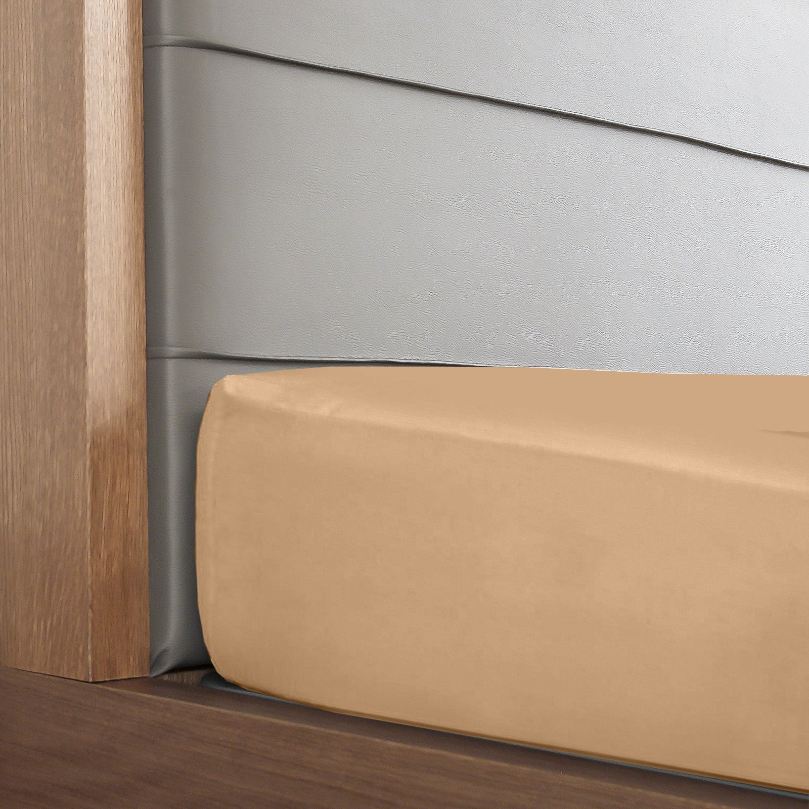 Royal Comfort 1000 Thread Count Fitted Sheet Cotton Blend Ultra Soft Bedding - King - Linen-Home & Garden > Bedding-PEROZ Accessories