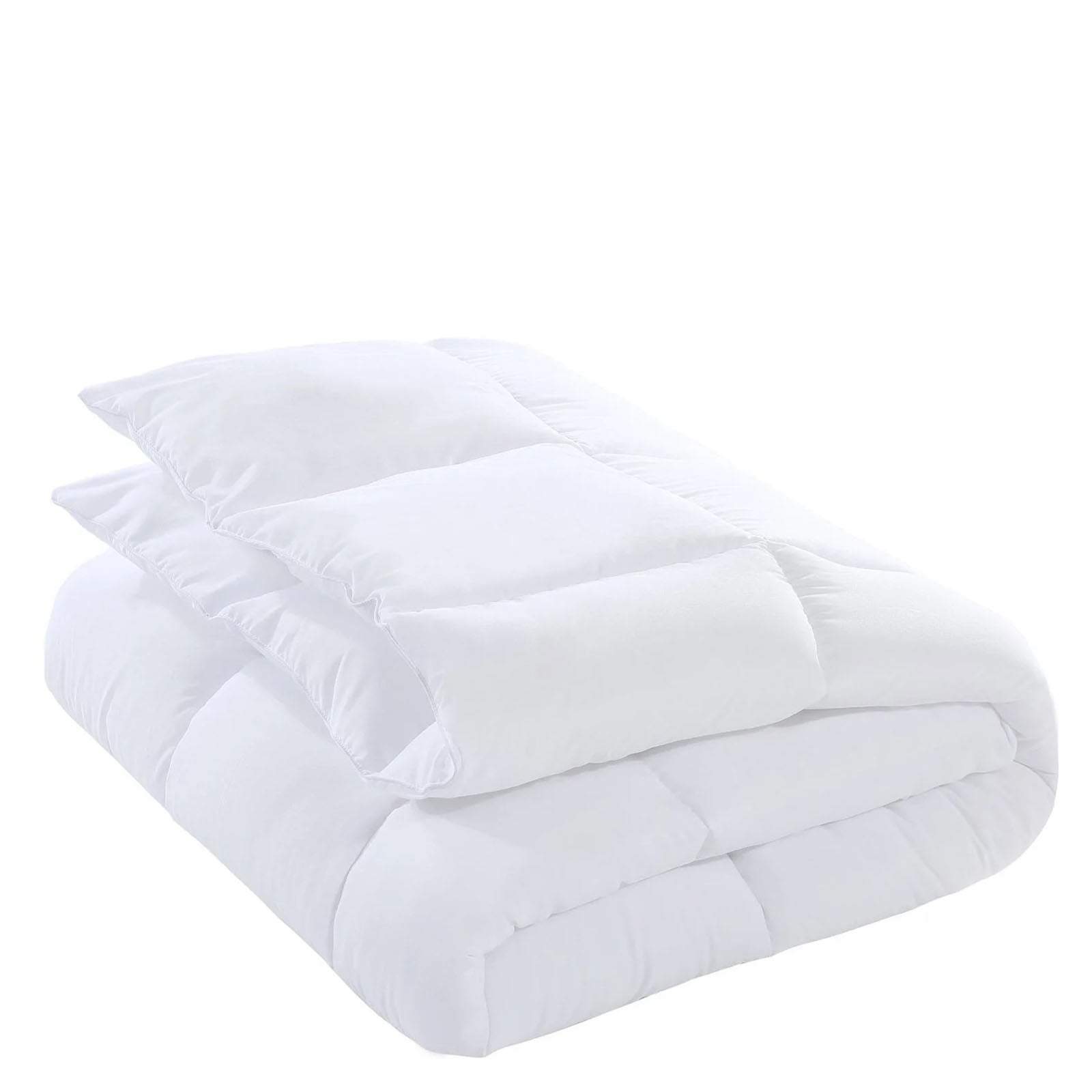 Royal Comfort Tencel Blend Quilt 300GSM Eco Friendly Breathable All Season - King - White-Home & Garden > Bedding-PEROZ Accessories