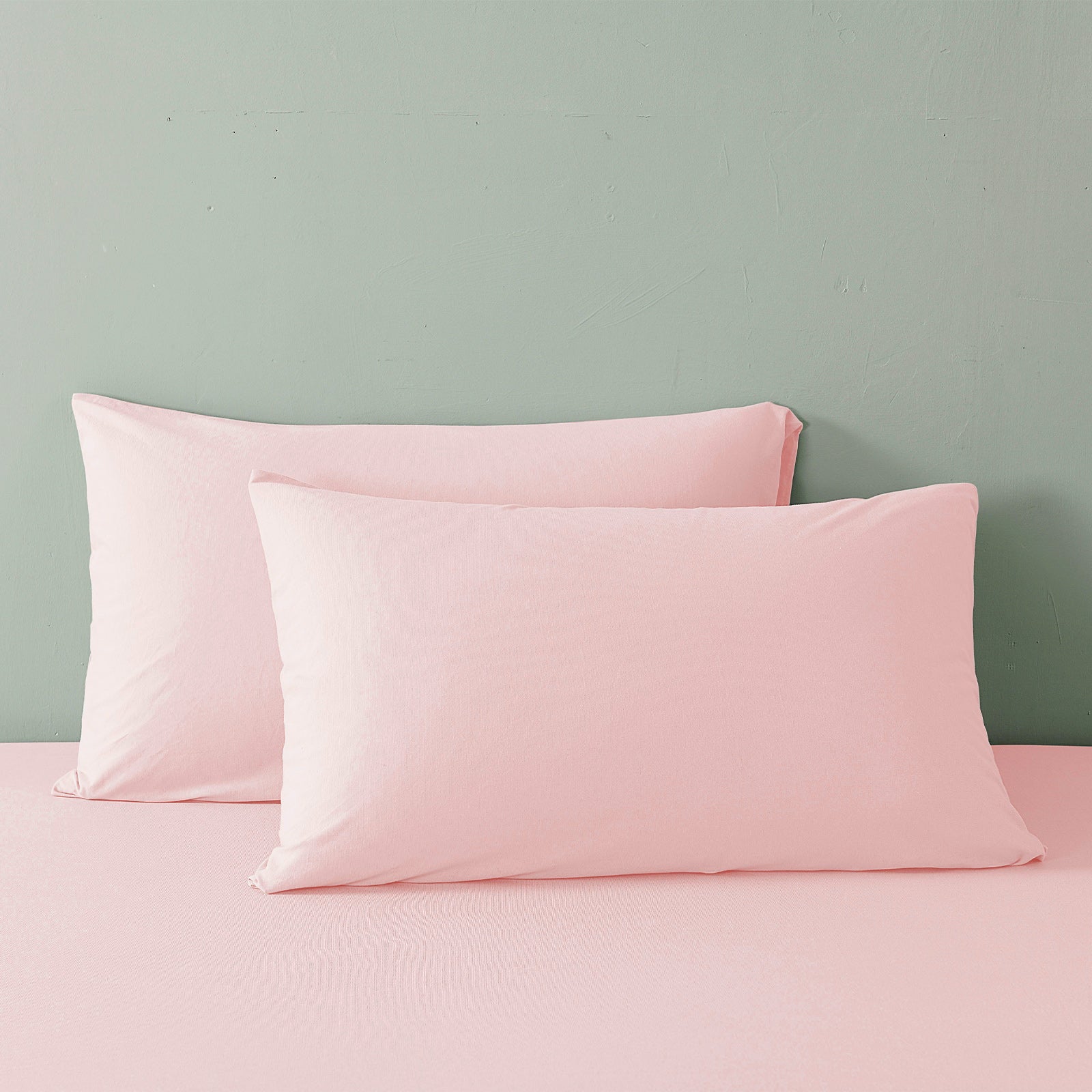 Royal Comfort 100% Jersey Cotton 4 Piece Sheet Set - King - Pink Marle-Home & Garden > Bedding-PEROZ Accessories