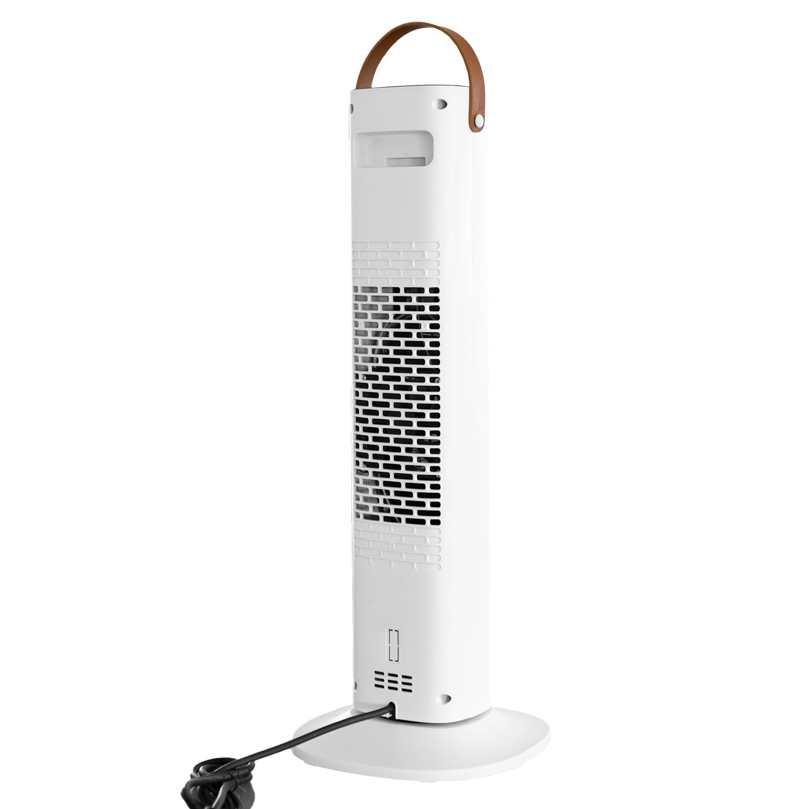 Pursonic Electric Ceramic Tower Heater Portable Oscillating Remote Control - White-Appliances > Heaters-PEROZ Accessories