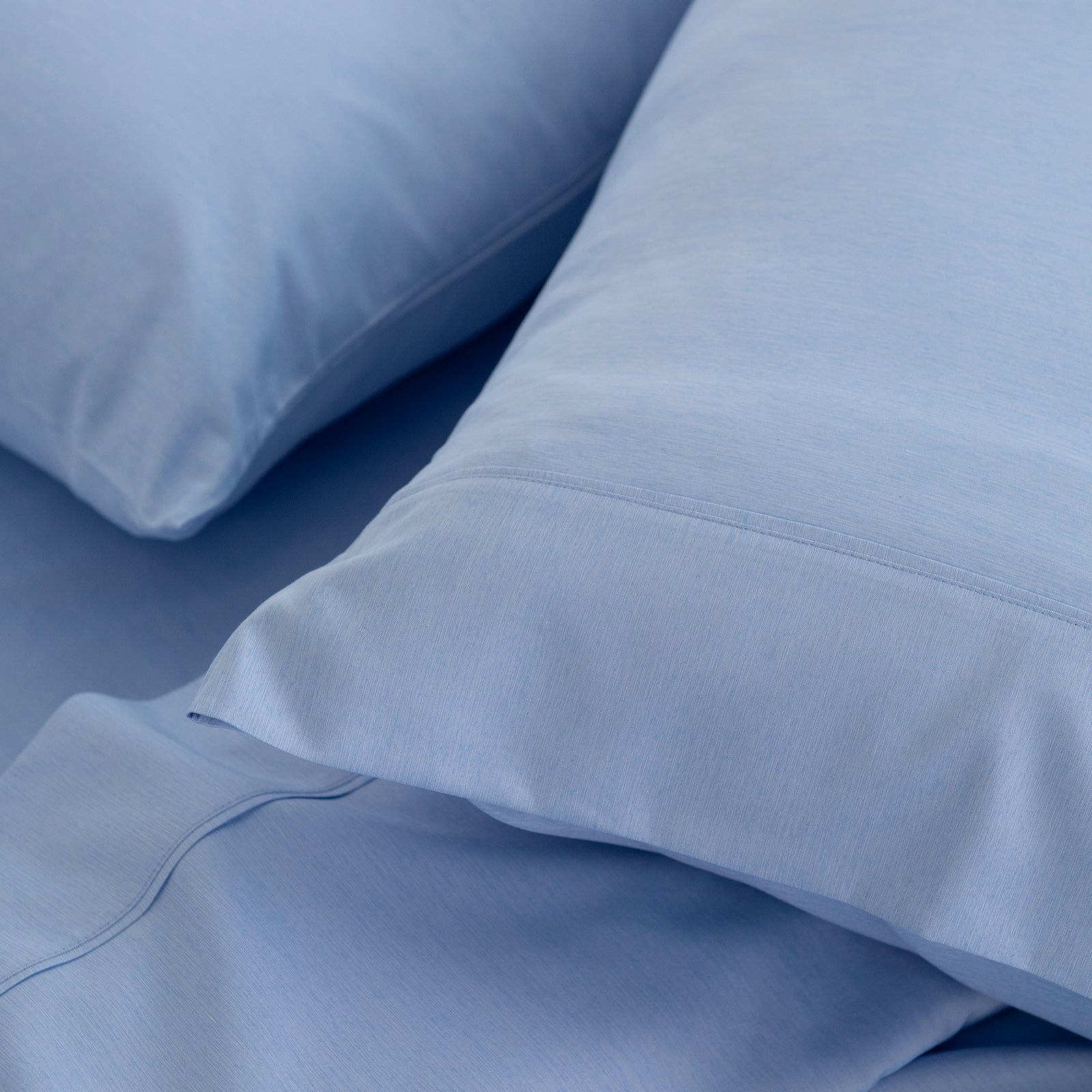 Royal Comfort 3000 Thread Count Bamboo Cooling Sheet Set - Queen - Light Blue-Home & Garden > Bedding-PEROZ Accessories