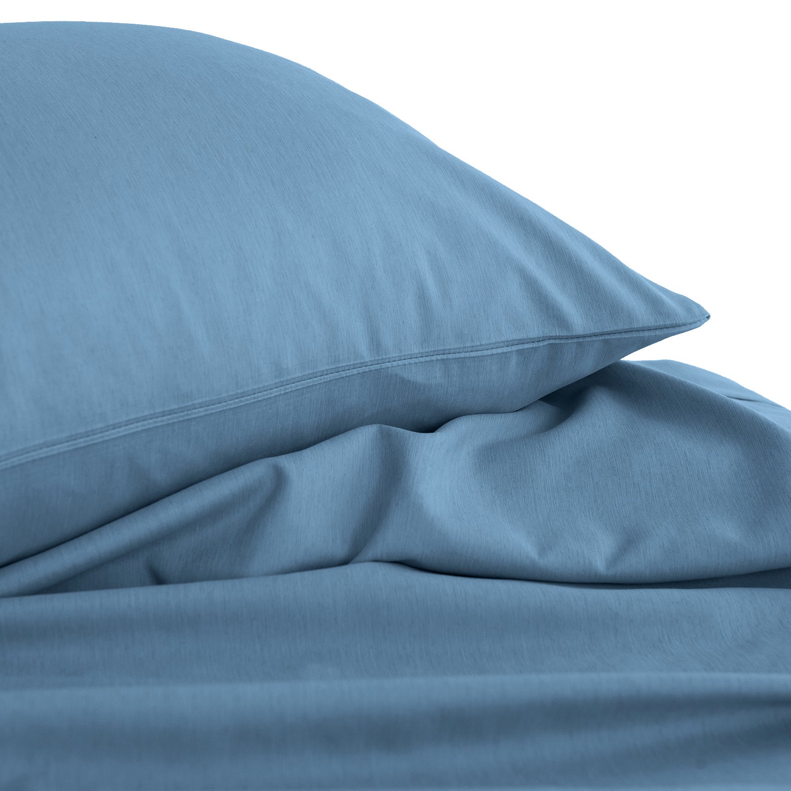 Royal Comfort 3000 Thread Count Bamboo Cooling Sheet Set - King - Denim-Home & Garden > Bedding-PEROZ Accessories