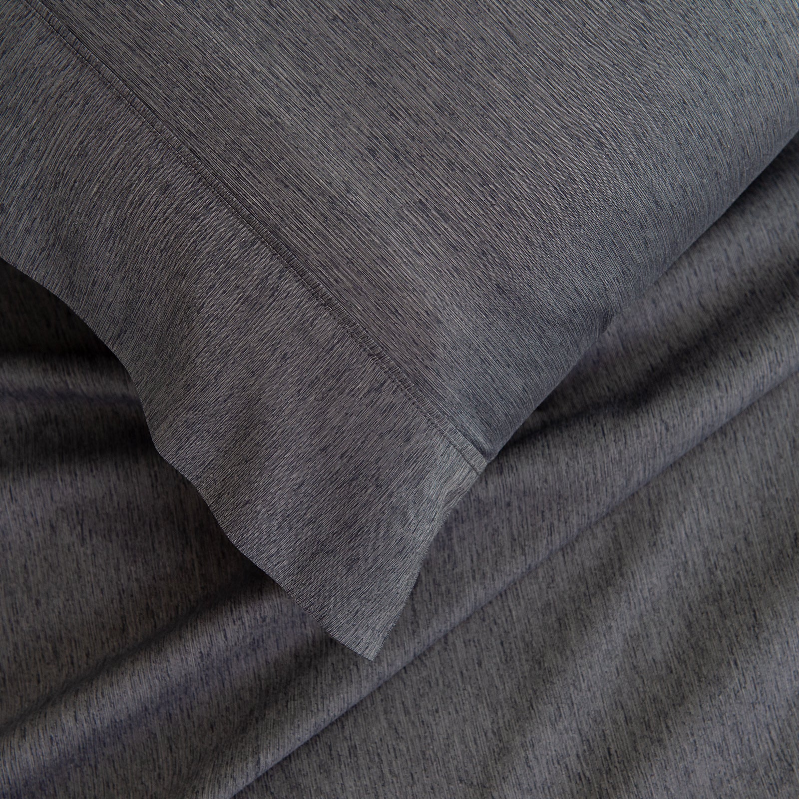 Royal Comfort 3000 Thread Count Bamboo Cooling Sheet Set - King - Charcoal-Home & Garden > Bedding-PEROZ Accessories
