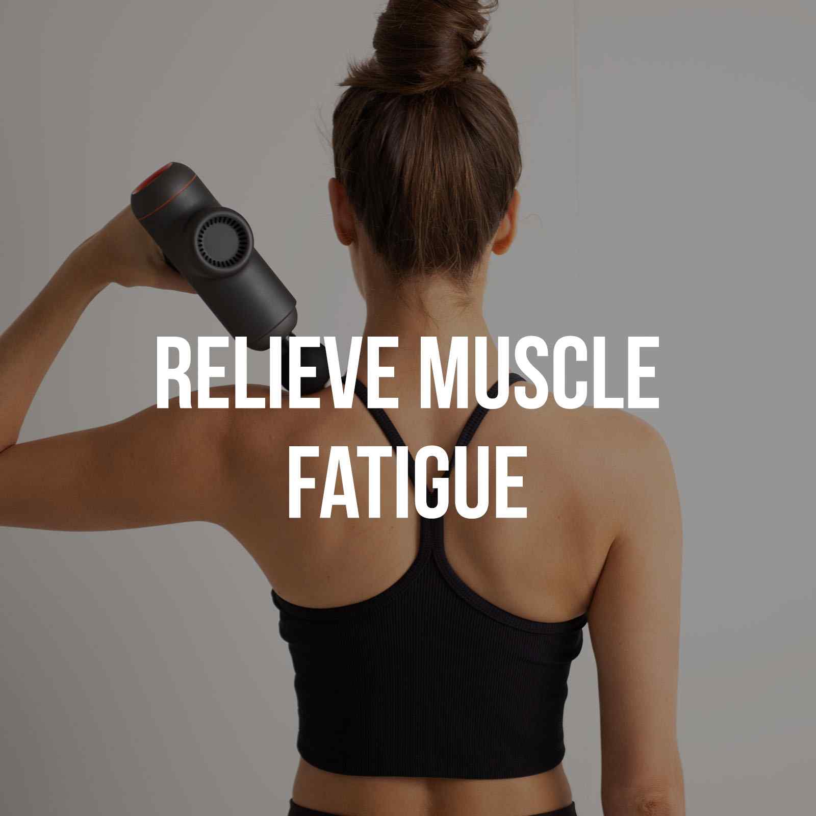 FitSmart LED Touch Screen POWER-X Vibration Therapy Device Massage Gun Grey-Massagers-PEROZ Accessories