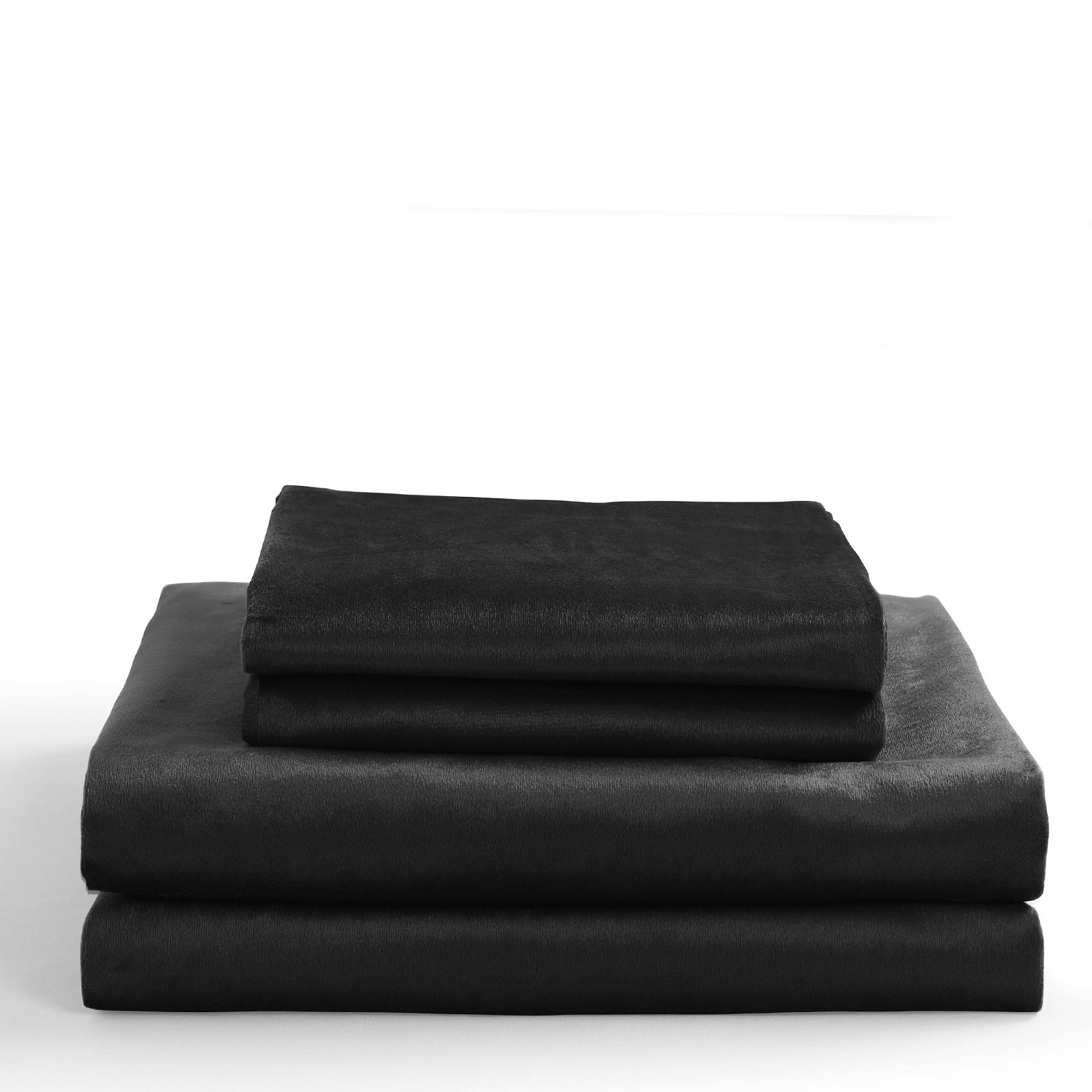 Royal Comfort Velvet Quilt Cover Set Super Soft Luxurious Warmth - Queen - Charcoal-Quilt Covers-PEROZ Accessories
